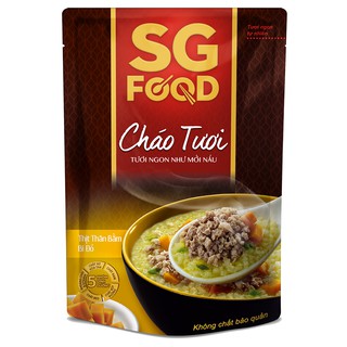 Cháo tươi Sài Gòn Food Thịt thăn bằm & Bí đỏ 270g