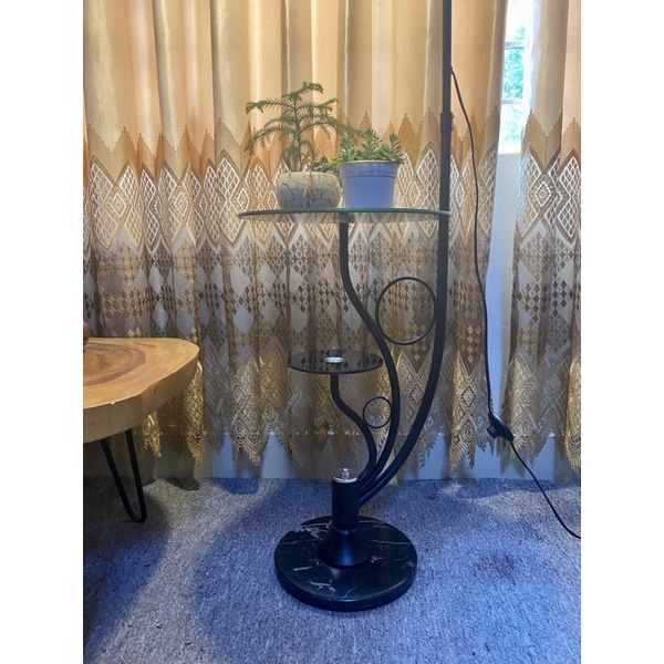 Đèn cây DISXEL kiểu dáng hiện đại trang trí nhà cửa cao cấp - Tặng kèm LED.