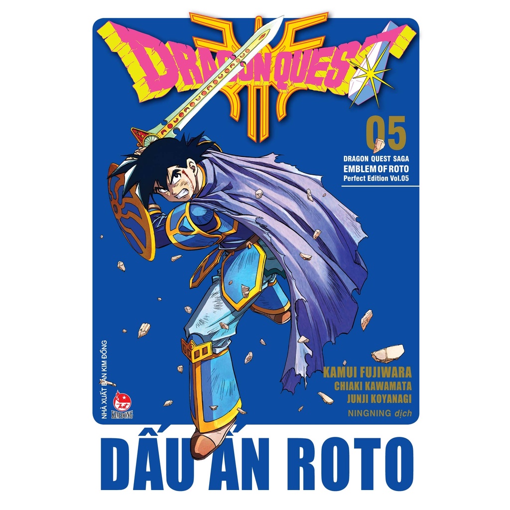 Truyện tranh Dragon Quest: Dấu ấn Roto - Tập 5 - Tặng Kèm Bookmark PVC - Perfect Edition - Dấu ấn rồng thiêng - Kim Đồng