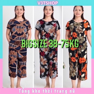 BIGSIZE- Bộ lanh sớ lửng sẵn hàng tại shop.Size xl/ 2xl / 3xl / 4xl/ 5xl . Sỉ 100k