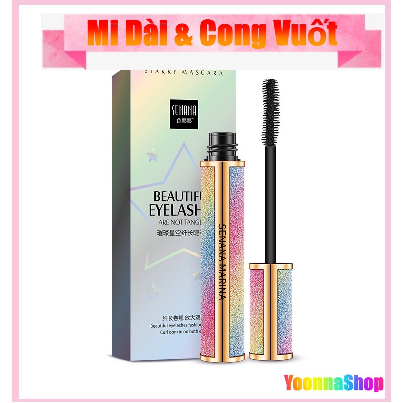 Mascara Chuốt Mi Senana Giúp Mi Dài Và Cong Hơn, Lâu Trôi Chống Thấm Nước