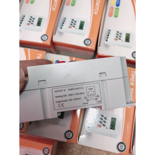 Đồng hồ điện tử kg316 điệp áp 220V và 12vdc