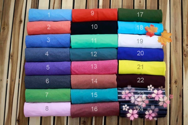 Áo thun đốm trơn (nhiều màu) | BigBuy360 - bigbuy360.vn