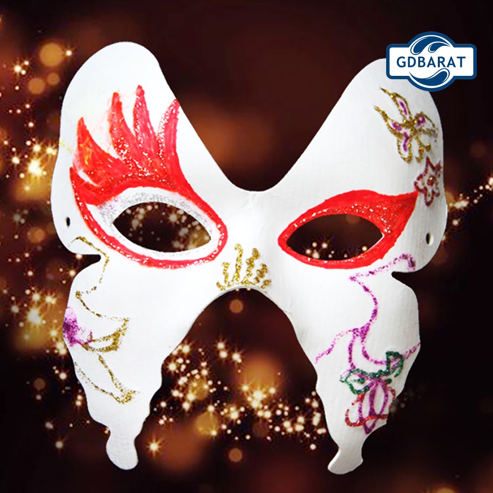 Bộ Dụng Cụ Vẽ Mặt Nạ Hóa Trang DIY Cho Trẻ Em