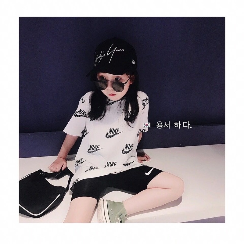 Áo Thun Cotton Tay Ngắn Thời Trang Mùa Hè Phong Cách Hàn Quốc Mới Dành Cho Bé