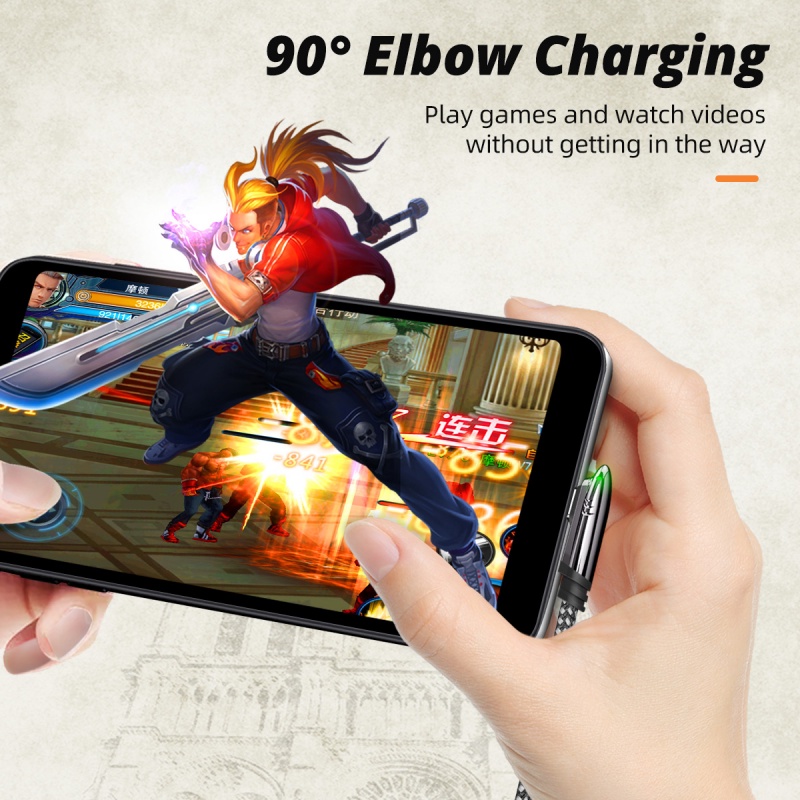 Cáp sạc nhanh HDOORLINK cổng type-c 66W 6A an toàn khi chơi game thích hợp cho Pencil 13 Huawei Xiaomi