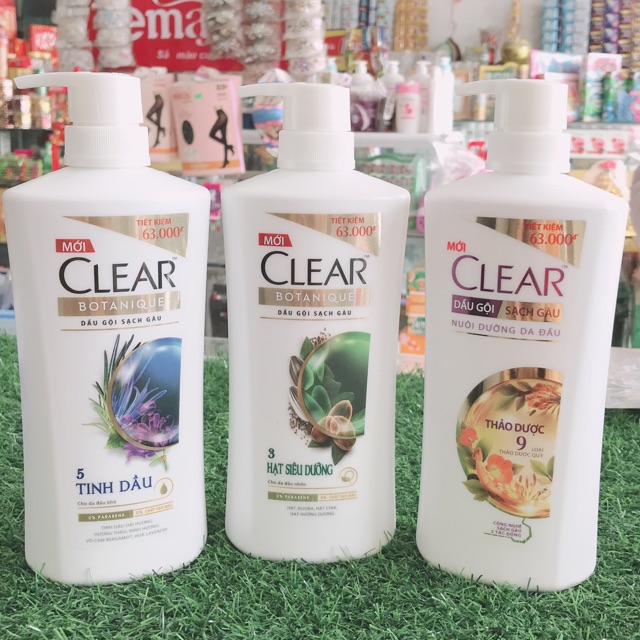 Dầu gội Clear thảo dược 650g