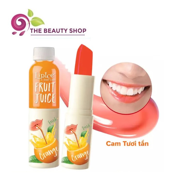 Son dưỡng chiết xuất trái cây Lipice Sheer Color Fruit Juice 4g