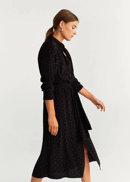 Đầm chấm bi xoài M4N90