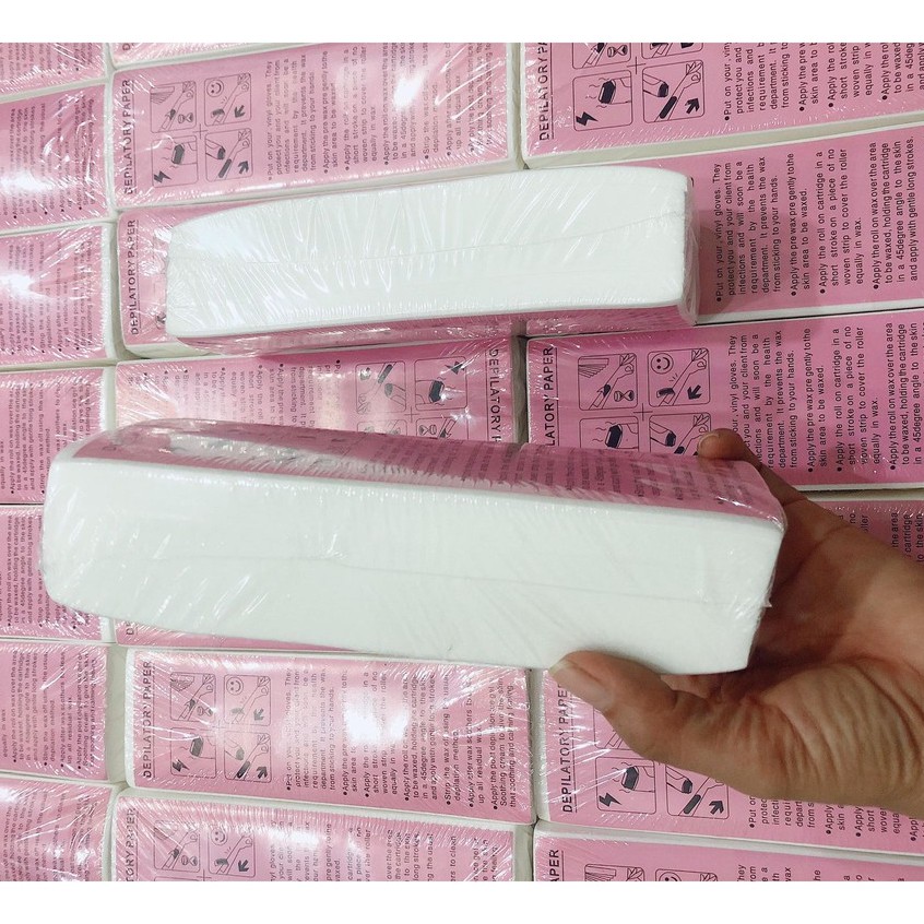 Giấy wax lông Depilatory Paper