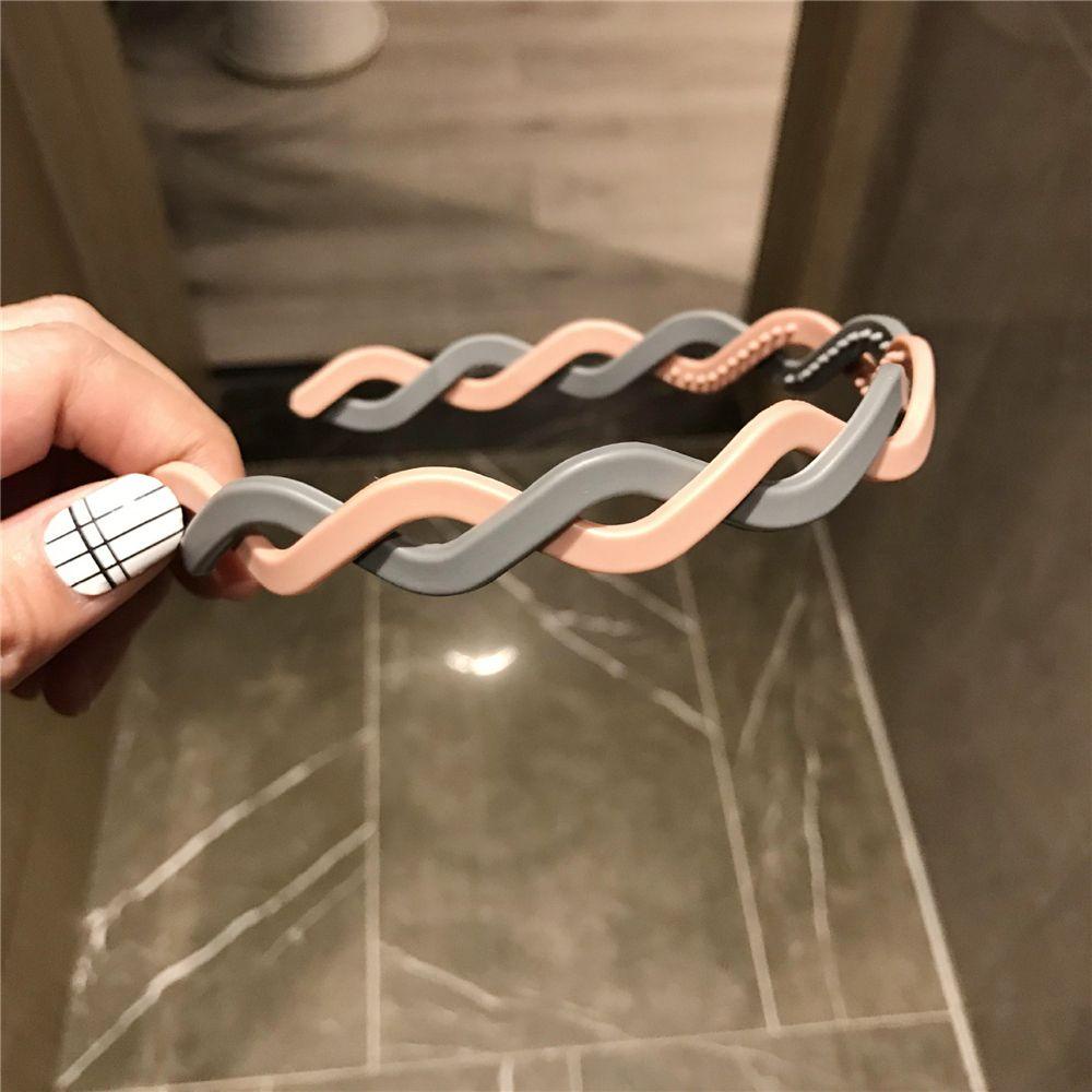 Băng Đô Cài Tóc Phong Cách Vintage Đơn Giản Cho Nữ Mờ / Matte