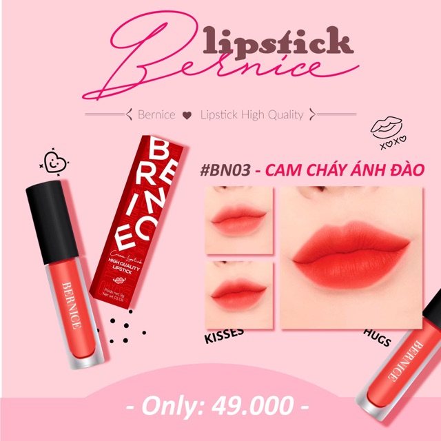 BERNICE CAM CHÁY ÁNH ĐÀO