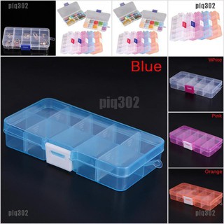 Hộp Nhựa 10 Ngăn Đựng Hạt Làm Trang Sức 10 Ngăn Tiện Dụng
