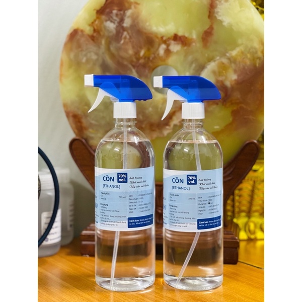 CỒN 70 SÁT KHUẨN CÓ VÒI XỊT 1L