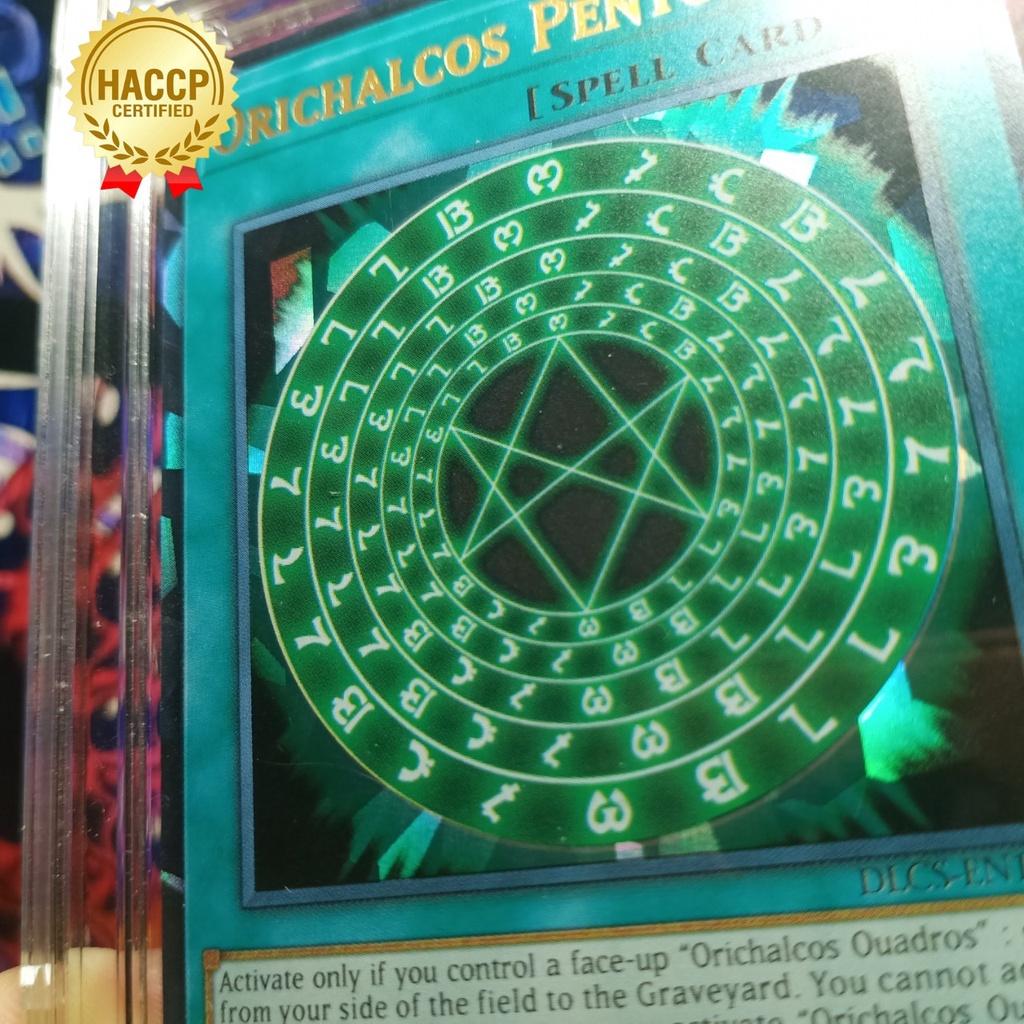 Thẻ Yugi Muto lá The Orichalcos Pentos 5 lớp Kết Giới Thứ Hai của Orichalcos Yugioh 1458 D5 61
