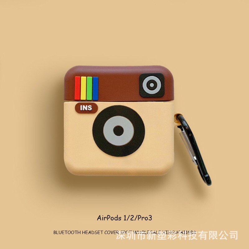 Ốp Case Airpod Máy Chơi Game Heo Đeo Túi Nhiều Hình Dễ Thương Dobi C1