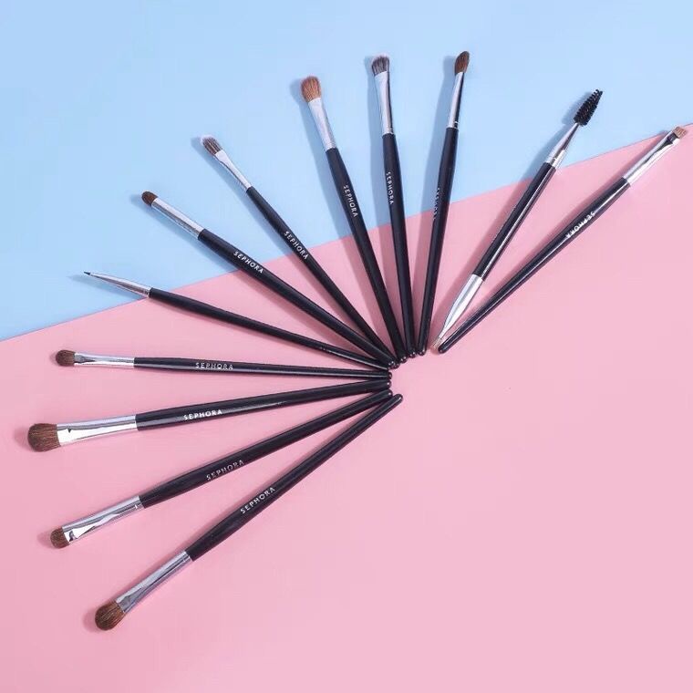 Cọ phấn mắt Sephora Blooming Brush số 14 13 15 11 trang điểm lông thú Pony Hair | BigBuy360 - bigbuy360.vn