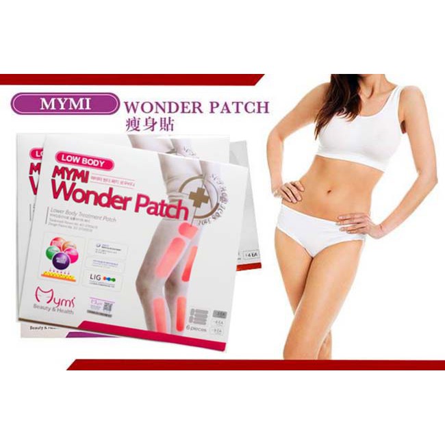 Bộ 3 Miếng Dán Giảm Mỡ Đùi Wonder Patch