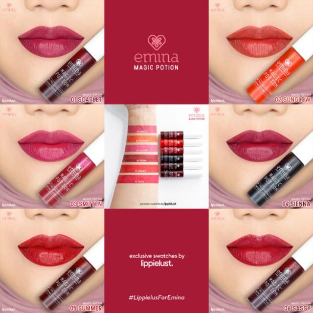 (hàng Mới Về) Son Tint Emina 5.5ml Lên Màu Chuẩn Đẹp | BigBuy360 - bigbuy360.vn