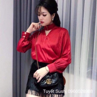 Áo sơ mi lụa siêu đẹp 👉 BAO CHẤT BAO GIÁ 👌