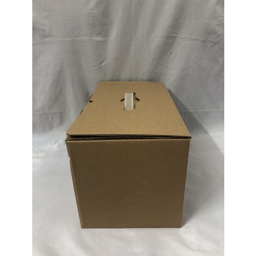 Hộp giấy để trái cây/đồ nặng có quai xách có 2 kích thước/cái