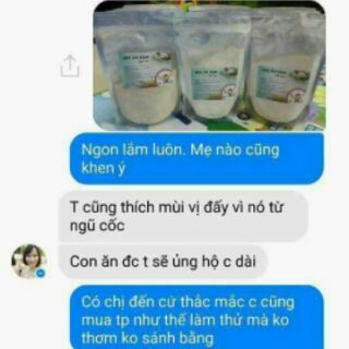 Bột ăn dặm Cầu Bình An cho bé từ 4 tháng loại 1kg