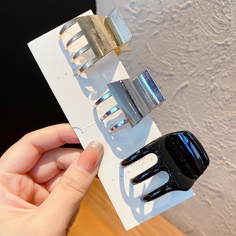 Kẹp Tóc Hợp Kim Thời Trang Phong Cách Hàn Quốc 2021 Mới