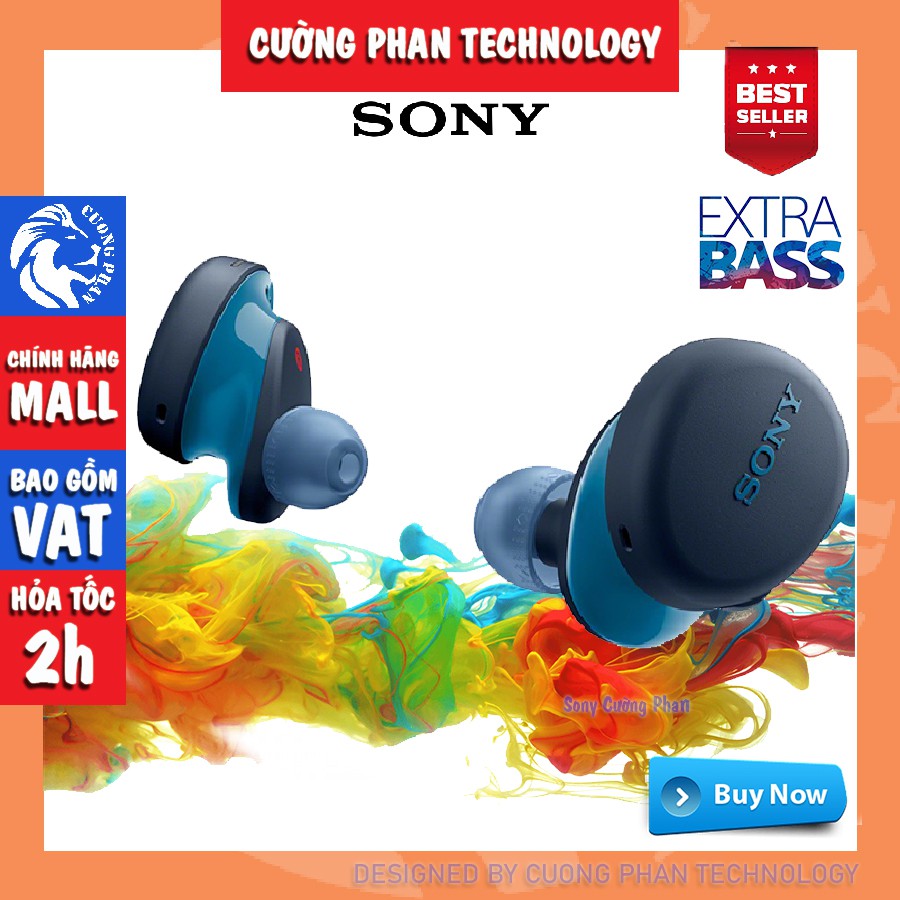 [Mã 2404EL10K giảm 10K đơn 20K] Tai nghe True Wireless Extra Bass Sony WF-XB700 - Bảo Hành 12 Tháng Toàn Quốc