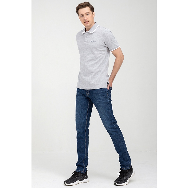 Áo thun nam cổ bẻ tay ngắn , chuẩn form, sang trọng, thanh lịch John Henry - KS22SS23P-SC