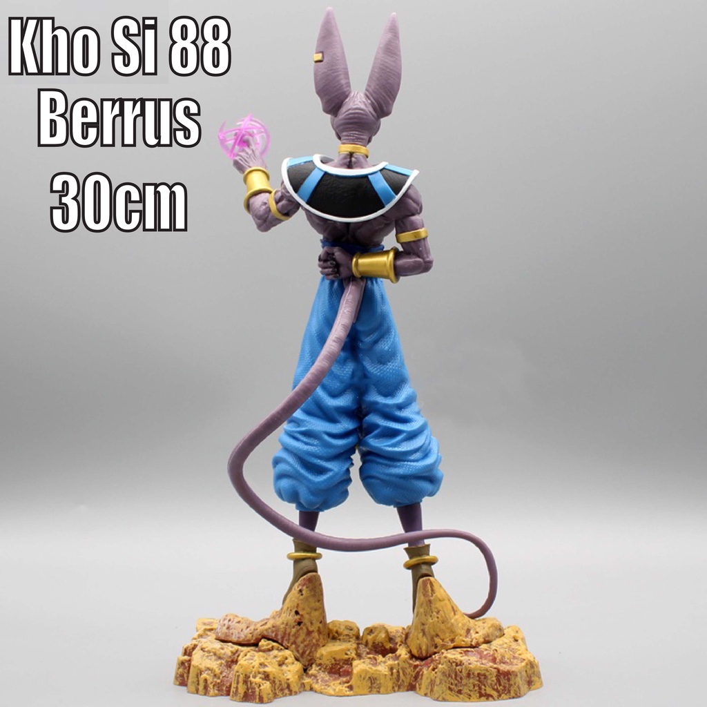 (Có sẵn - 30cm) Mô hình thần huỷ diệt Beerus cực đẹp - Mô hình DragonBall