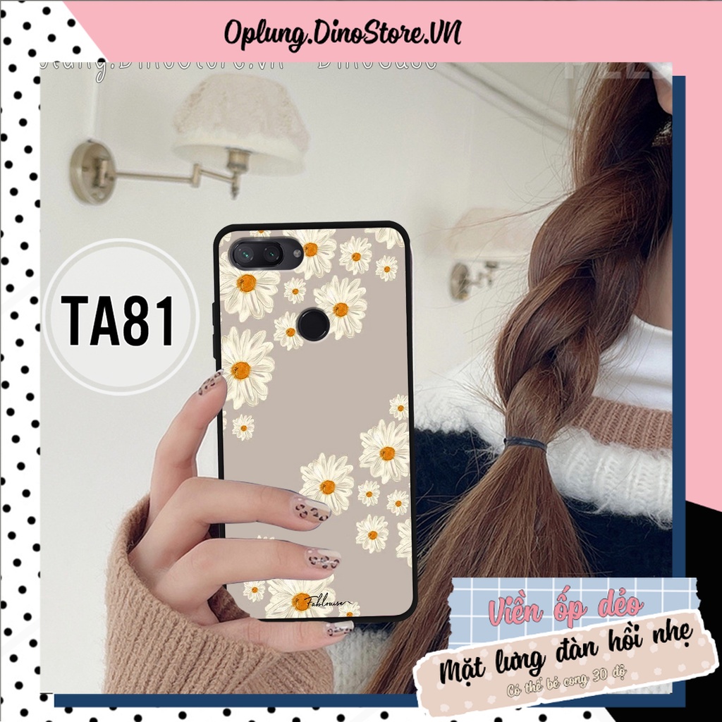 Ốp lưng Xiaomi Mi 8 - Mi 8 SE - Mi 8 Lite - Ốp điện thoại Xiaomi in hình hoa cỏ xinh xắn, đơn giản nhẹ nhàng.