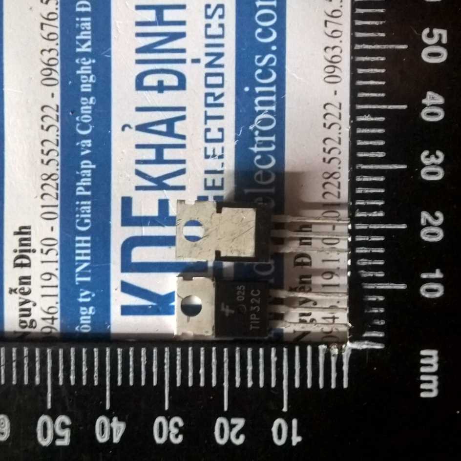 10 con TIP32C TO-220 100V 3A 40W NPN-TRANS (gói 10 con) KDE1233
