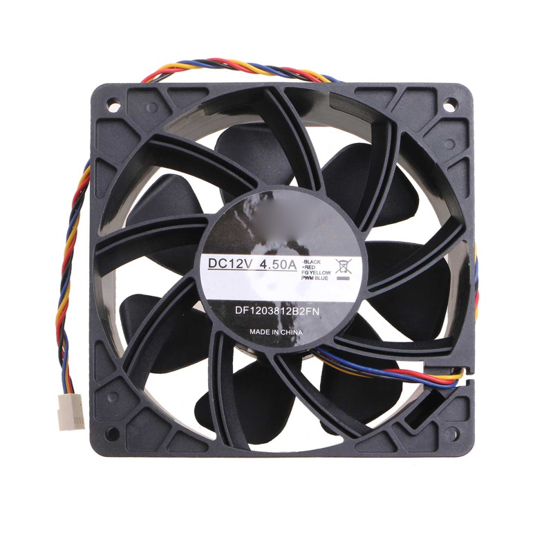 Quạt Làm Mát Tốc Độ Cao 120mm 12cm DF 120mm1203812Cuộn Dây Điện B2FN Cho DC 12V 4.50A 120X120X38mm