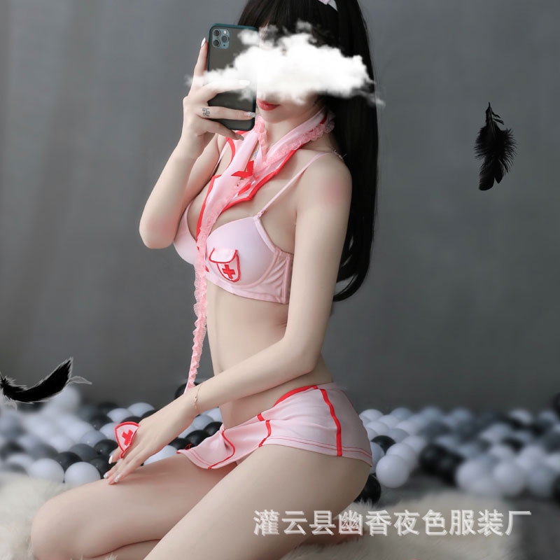 Bộ đồ ngủ hóa trang y tá gợi cảm cho nữ