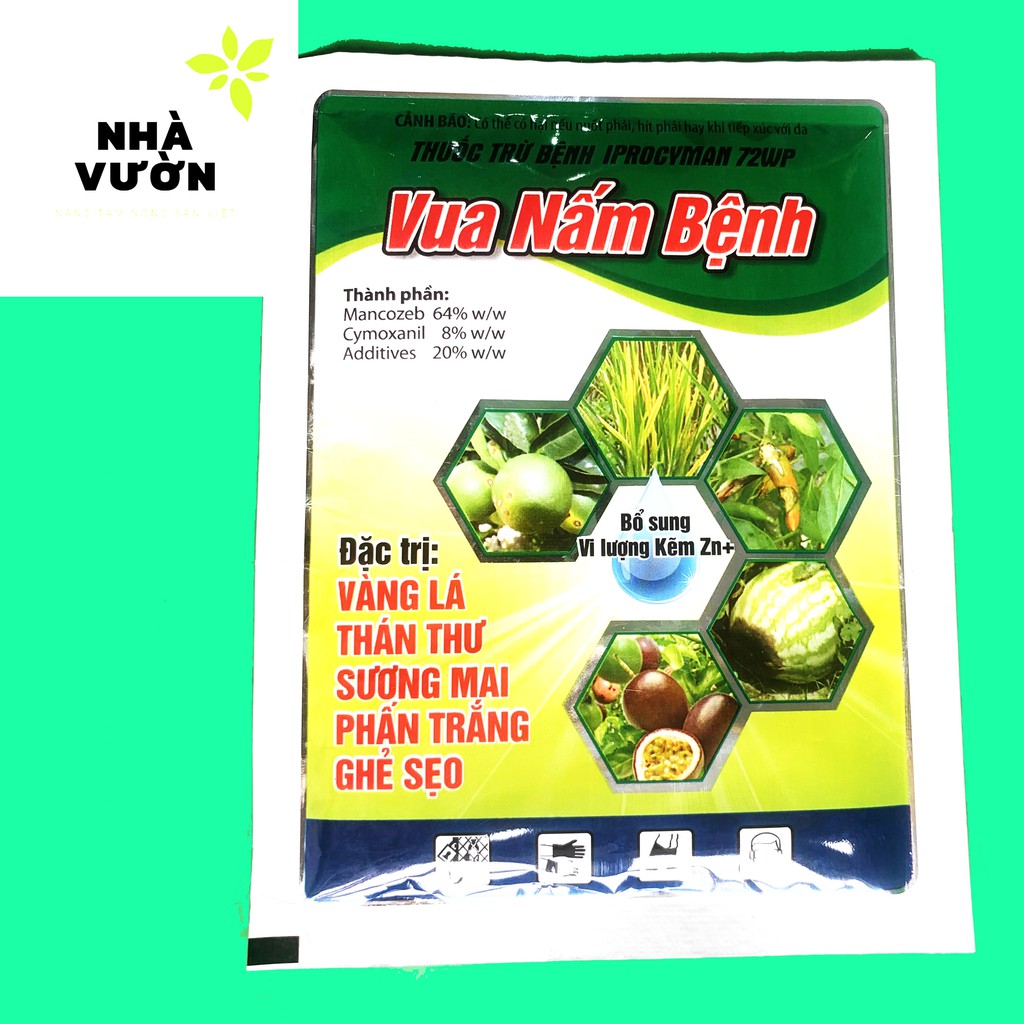 Thuốc trị vàng lá, thán thư, sương mai, phấn trắng, ghẻ sẹo[Đặc trị bệnh trên hoa Lan, hoa Hồng, Bonsai...]