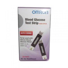 [GIẢM GIÁ] QUE THỬ ĐƯỜNG HUÝET OMRON HGM-STP1A HỘP 25 TEST