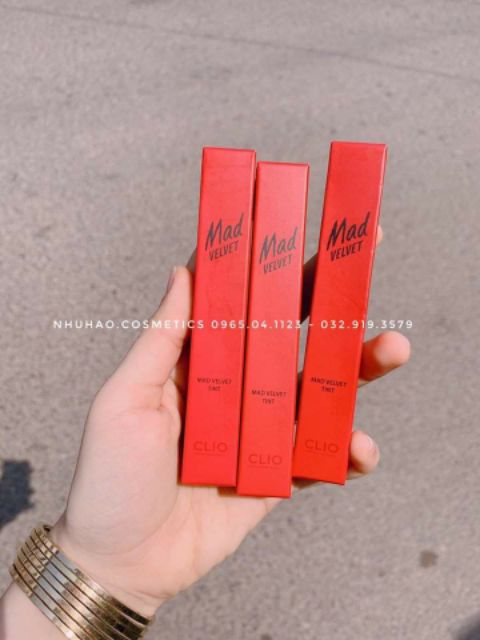 SON KEM LÌ CLIO MAD VELVET TINT