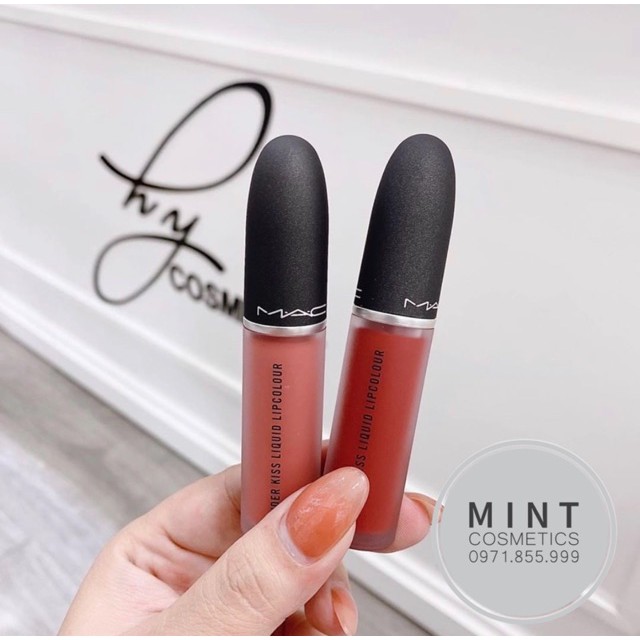 [CHÍNH HÃNG] Son Kem Lì MAC Powder Kiss Liquid Lipcolour, Son Mac Kem Full Size 5ml | BigBuy360 - bigbuy360.vn