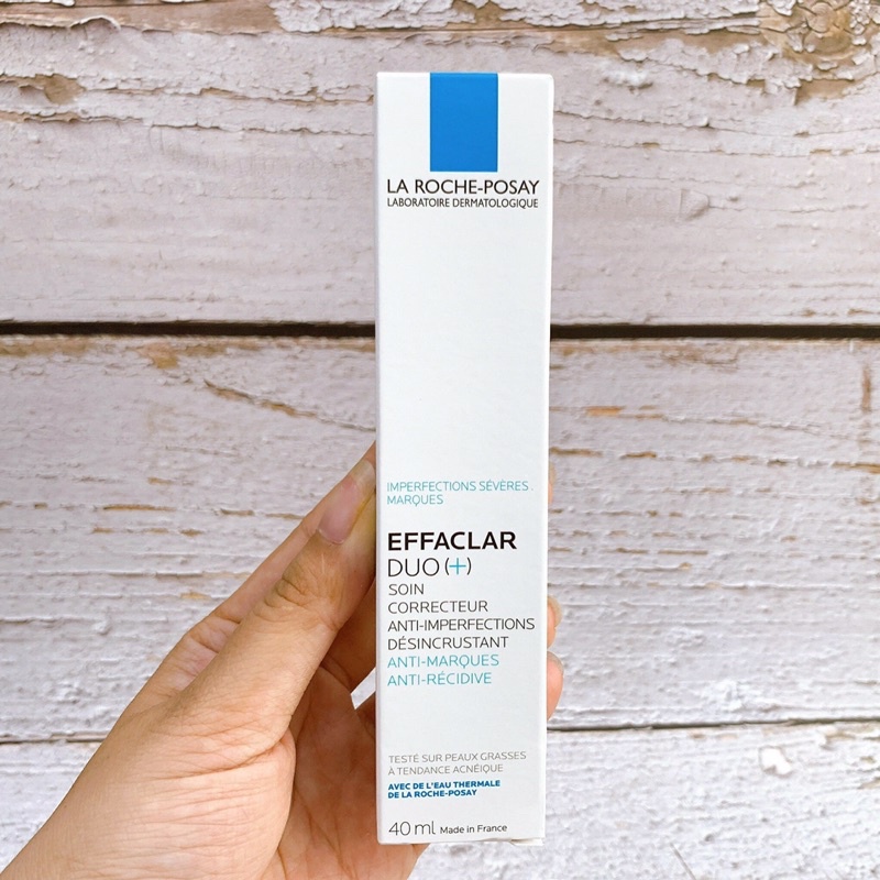 La Roche Posay Effaclar Duo+ 40ml Kem Dưỡng Ngừa Mụn Giảm Thâm Pháp