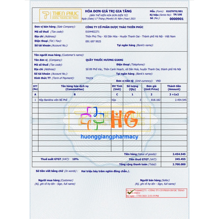 Viên bổ phế Banikha Thiên Phúc giúp bổ phổi giảm ho khan ho có đờm giảm đau rát họng Hộp 60 Viên