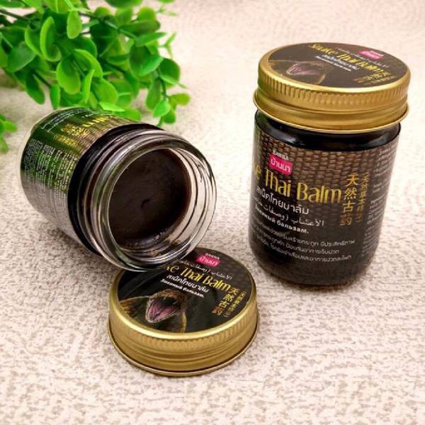 Cao Xoa Bóp Xương Khớp Rắn Snake Thai Balm Thái Lan (Dầu Cù Là)