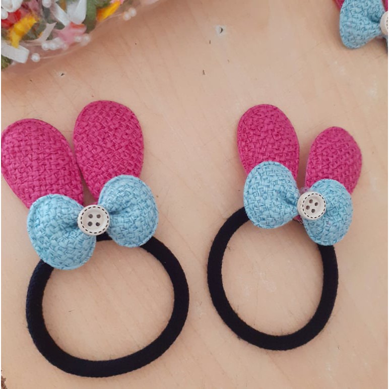 10 dây buộc tóc dày dặn, co giãn tốt, chắc chắn, buộc không sợ đứt, giá siêu rẻ