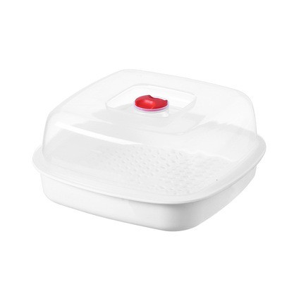 Nồi Hấp Thức Ăn Cao CấpDAIQUANGGROUPBộ Khay Dùng Cho Lò Vi Sóng, Nồi Hấp Nhựa Chịu Nhiệt Nồi Hấp 3 Chi Tiết