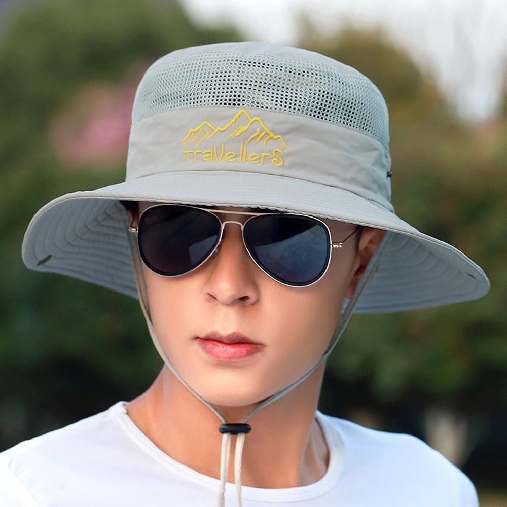 Nón Bucket Chống Nắng Bằng Cotton Thời Trang Mùa Hè Cho Nam Giới