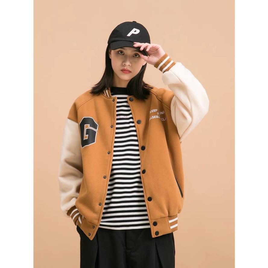 Áo Bomber 💯 MLBNY Chữ G 💯 Limited Unisex Nam Nữ Cá Tính Siêu Đẹp