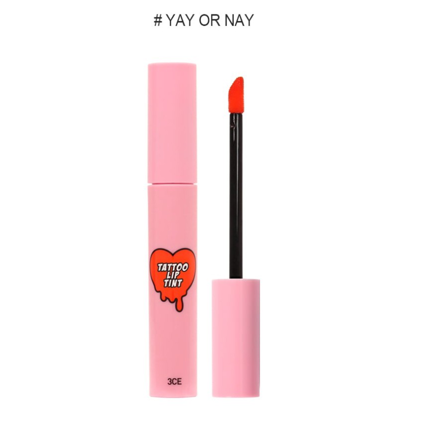 SON XĂM [3CE] TATTOO LIP TINT #YAY OR NAY