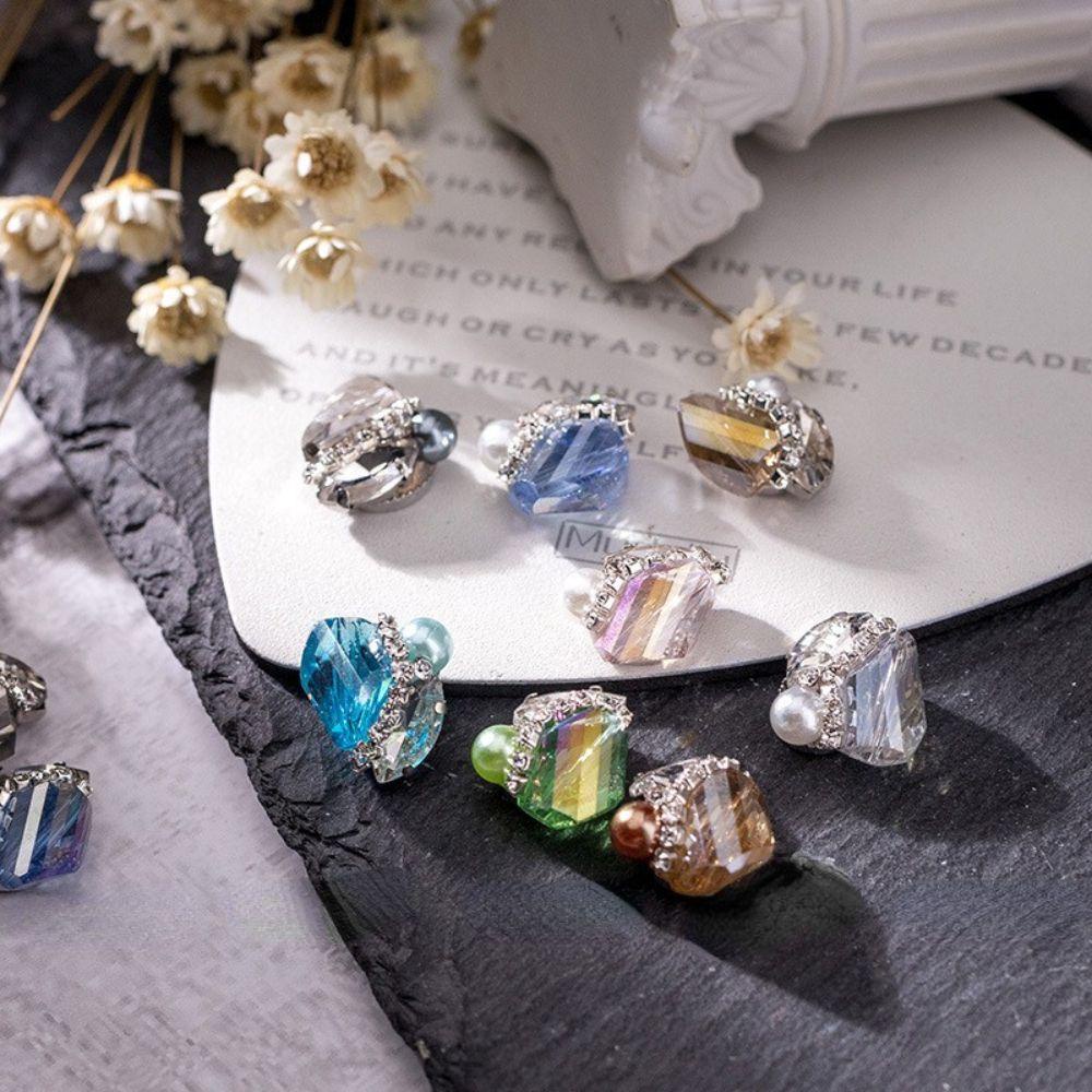 Phụ Kiện Xếp Chồng Móng Tay Hình Bản Đồ Đại Dương|Đầm Thời Trang Xinh Xắn Dành Cho Bé Gái|Vật Liệu Trang Trí Móng Tay Nghệ Thuật