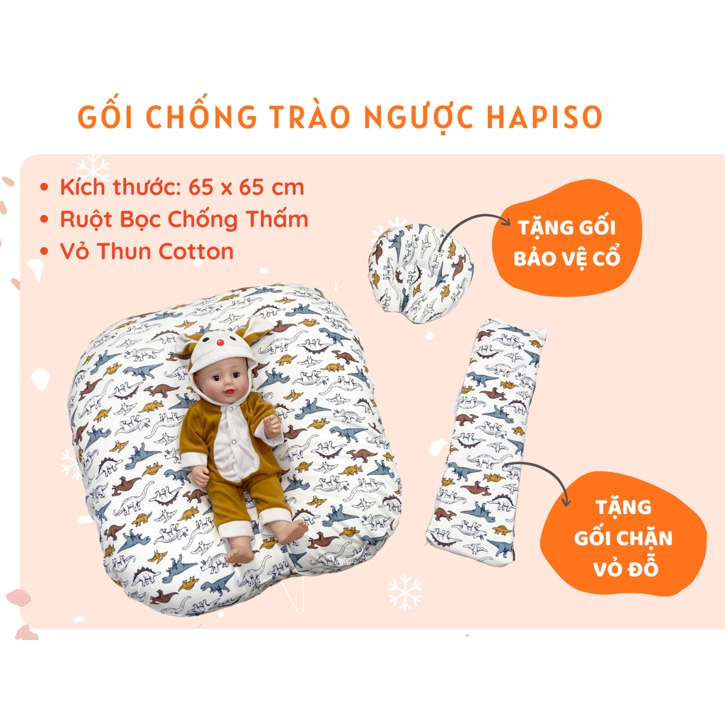 Gối chống trào ngược Hapiso (Tặng gối chặn)
