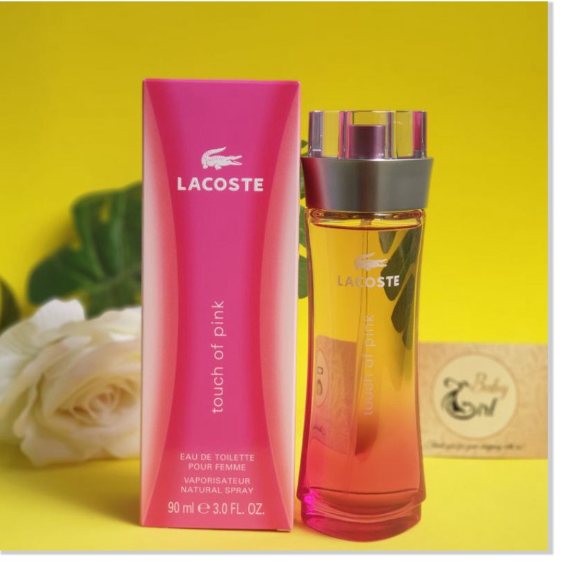 [Mã giảm giá] Nước Hoa Nữ Lacoste Touch Of Pink EDT 90ml