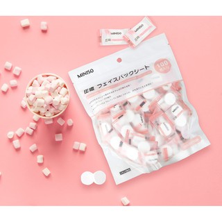 COMBO 10 VIÊN MẶT NẠ NÉN MINISO